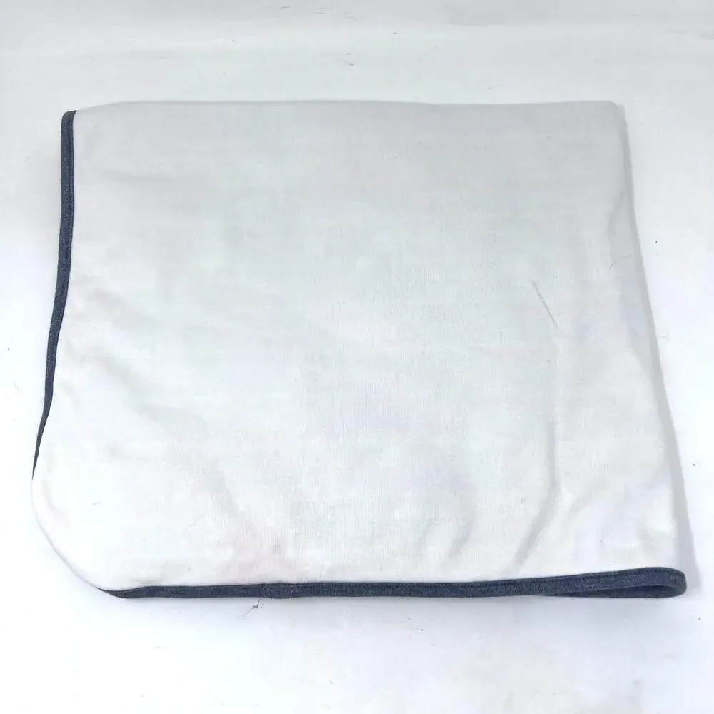 Gymboree Blanket Panda Bamboo‎ Stripes Reversible Cotton Baby Throw 2007